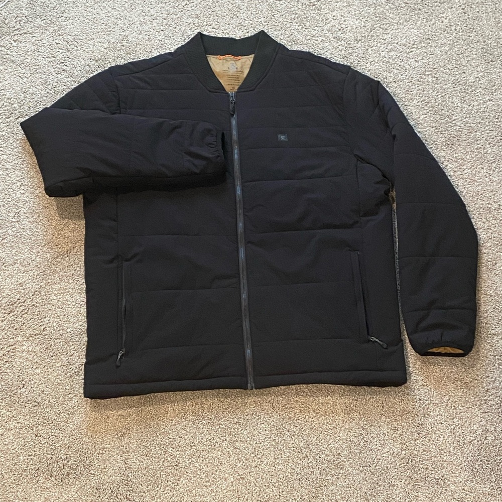 ROARK Men's Black Quilted Puffer Jacket